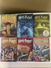 Lote de 1-6 libros de bolsillo de Harry Potter, J.K. Rowling, Scholastic - Excelente segunda mano  Embacar hacia Argentina