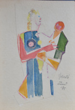 Sergio zanni aquarelle d'occasion  Paris XVIII