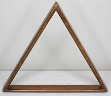 Vintage 15 Ball Wood Pool Snooker Billiard Table Triangle 8 Ball Rack for sale  Shipping to South Africa