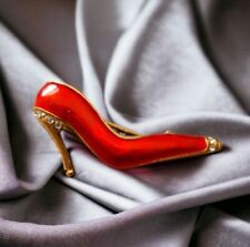 red high heel rhinestone pin for sale  Laurel