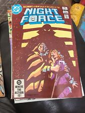 Night force comic for sale  LEEDS