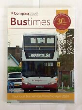 Bus timetable compass for sale  NEW MILTON