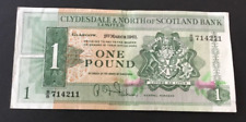 Banknote scotland one for sale  HODDESDON