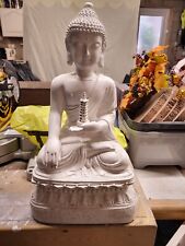 Buddha ornament white for sale  BURY