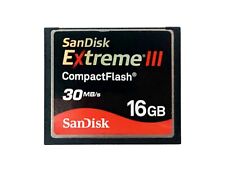 Cartão Flash Compacto SanDisk Extreme III - 16GB - 30MB/s comprar usado  Enviando para Brazil