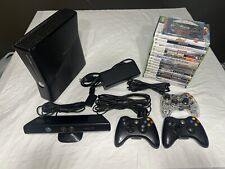 Consola Xbox 360 Slim con Kinect, 4 GB con 100 GB de almacenamiento externo, paquete de 17 juegos, usado segunda mano  Embacar hacia Argentina