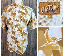 Camisa Old Tejas Camoflauge Texas Camuflada Estampado Para Hombres Lg S/S Ventilada Exterior Pesca segunda mano  Embacar hacia Argentina