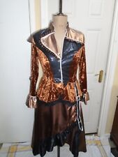 Steampunk ladies dress for sale  POLEGATE