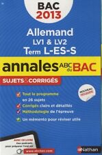 Annales bac 2013 d'occasion  France