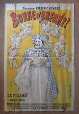 Ancienne affiche spectacle d'occasion  France