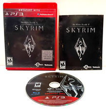 The Elder Scrolls V: Skyrim (Sony PlayStation 3, 2011) PS3 With Manual TESTED for sale  Shipping to South Africa