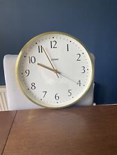 Wall clock gold for sale  LIVINGSTON