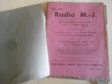 Vieux livret radio d'occasion  Romorantin-Lanthenay