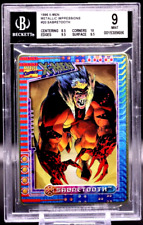 X-Men Marvel 1996 impresiones metálicas 3D #20 Sabertooth BGS 9 segunda mano  Embacar hacia Argentina