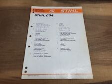 Oem stihl 034 for sale  Corunna