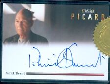 Star Trek Picard Season 2 & 3  Patrick Stewart 3 X 5 Autograph Card, used for sale  Shipping to South Africa