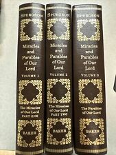 Spurgeons Miracles And Parables Of Our Lord 3 Vol, Baker Book House 1988 comprar usado  Enviando para Brazil