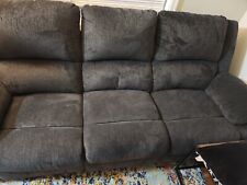 fabric reclining sofa for sale  Alexandria