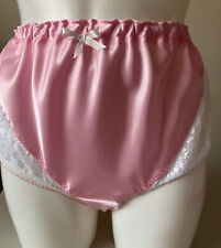 Pink satin knickers for sale  BIRMINGHAM