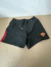 PANTALONCINI SHORTS ROMA OFFICIAL NO MATCH WORN ISSUED SHIRT JERSEY VINTAGE usato  Roma