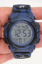 Usado, Relógio digital masculino SKMEI alarme impermeável preto azul pulseira de borracha camuflagem comprar usado  Enviando para Brazil