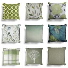 Green cushion covers for sale  GLASGOW
