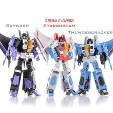 5" Flight Team G1 Starscream Thundercracker Skywarp Figurine 3 pcs/set Toy for sale  Shipping to South Africa