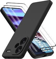 Pour Xiaomi Redmi note 13 pro plus  Coque arrière Noir + 2 Verres trempé incurvé na sprzedaż  Wysyłka do Poland