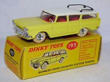 Dinky Toys 193 Rambler Cross Country Station Wagon amarelo, usado comprar usado  Enviando para Brazil