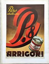 1938 pubblicità locandina usato  Magenta