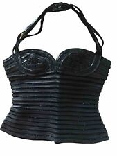 Bustier corset cuir d'occasion  Cachan