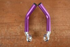 Vintage TRANZ X Components BAR ENDS 90s Anodized Pink Alloy MTB Bull Horns 26er for sale  Shipping to South Africa