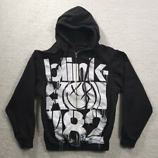 Used, Blink 182 Band Hoodie Sweatshirt Full Zip Front Logo Small Black SEE PHOTOS for sale  Warsaw