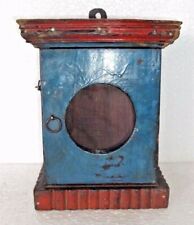Old Indian Wooden Hand Crafted Small Show Case | Clock Box  | Multi Purpose 005 for sale  Shipping to South Africa