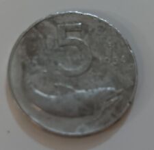 5 lire 1954 usato  Argenta