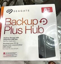 Usado, Disco rígido externo Seagate Backup Plus Hub 8TB - Preto... comprar usado  Enviando para Brazil