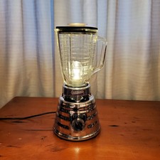 Lámpara de escritorio licuadora osciladora Upcycled década de 1950 | luz steampunk industrial vintage segunda mano  Embacar hacia Mexico