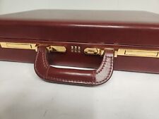 Vintage burgundy leather for sale  South Haven