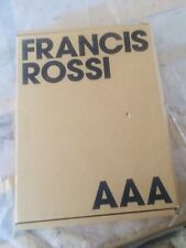 Francis rossi aaa for sale  LEICESTER