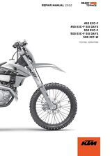 KTM Service Workshop Shop Manual Book 2022 500 EXC‑F SIX DAYS US for sale  Shipping to South Africa