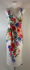 Ladies New Ex Roman Floral Print  Midi Dress Size  10 12 14 16 18 20 for sale  Shipping to South Africa