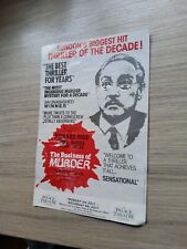 Theatre flyer 1982 for sale  Shipping to Ireland