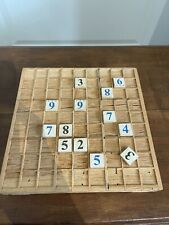 Sudoku bois vintage d'occasion  Caen