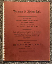 Webster girling ltd for sale  POOLE