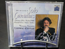 CD Solo Cantatas - Virtuosi Saxoniae Ludwig Guttler BWV 169, 54, 82, 51 VOL.V/3 segunda mano  Embacar hacia Argentina