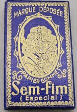 Vintage antique cigarette paper Sem-Fim unused 1910's Art nouveau Germany for sale  Shipping to South Africa