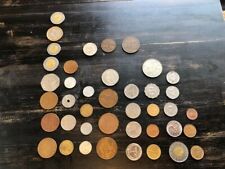 41 monedas extranjeras antiguas en circulación 1917-2000 segunda mano  Embacar hacia Argentina