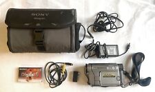 Sony handycam digital8 for sale  MANCHESTER