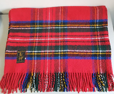 Vintage tartan blanket for sale  CHELTENHAM