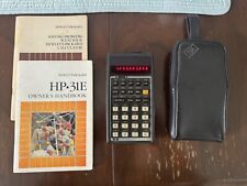 Calculadora científica HP 31E con estuche y manuales ¡FUNCIONA! TI Texas, usado segunda mano  Embacar hacia Argentina